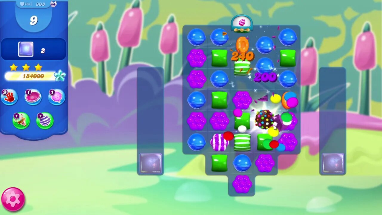 Candy Crush Saga Level 308