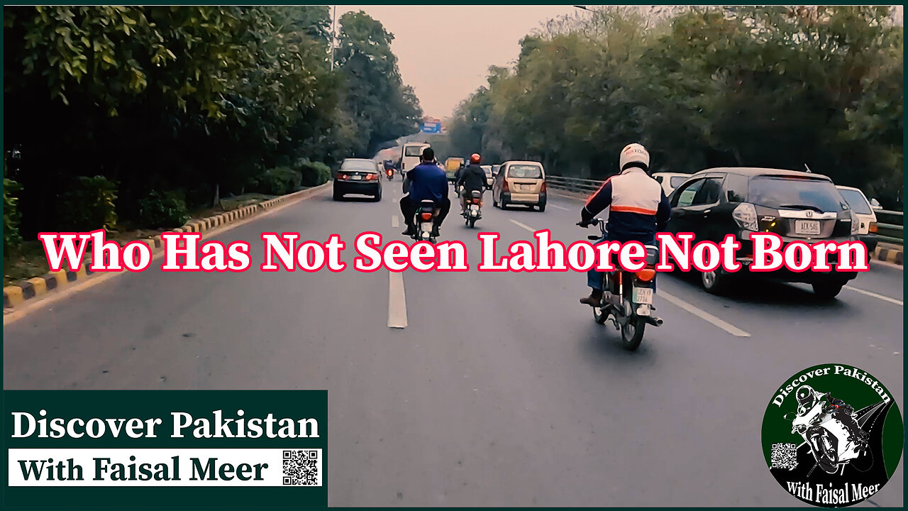 Riding A Motorcycle In Lahore Has its Own Fun Watch In HD Urdu/Hindi #motovlogger #motovlogging