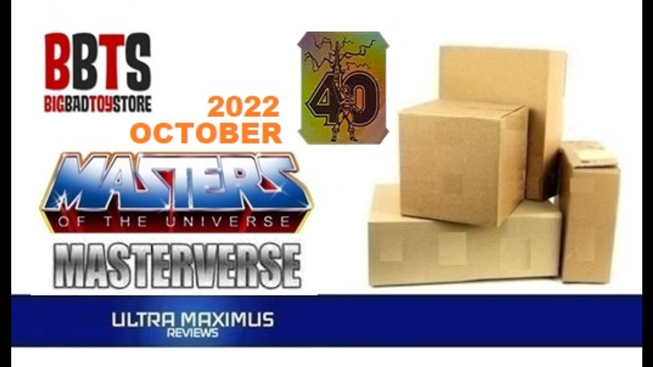 💥 BBTS MOTU Masterverse Unboxing | October 2022