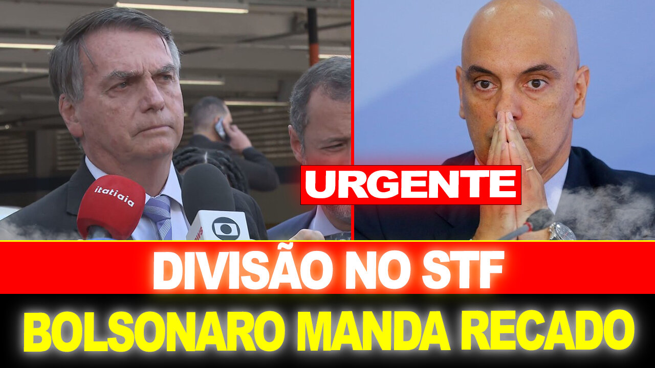 URGENTE !! BOLSONARO ACABA DE MANDAR RECADO AO POVO !! MORAES SE DESESPERA...