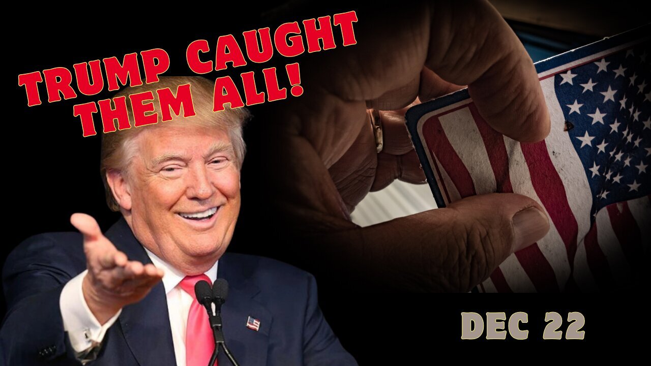 BOOM Dec 22 - Trump Caught Them All! Biden Exposed As A Puppet!!