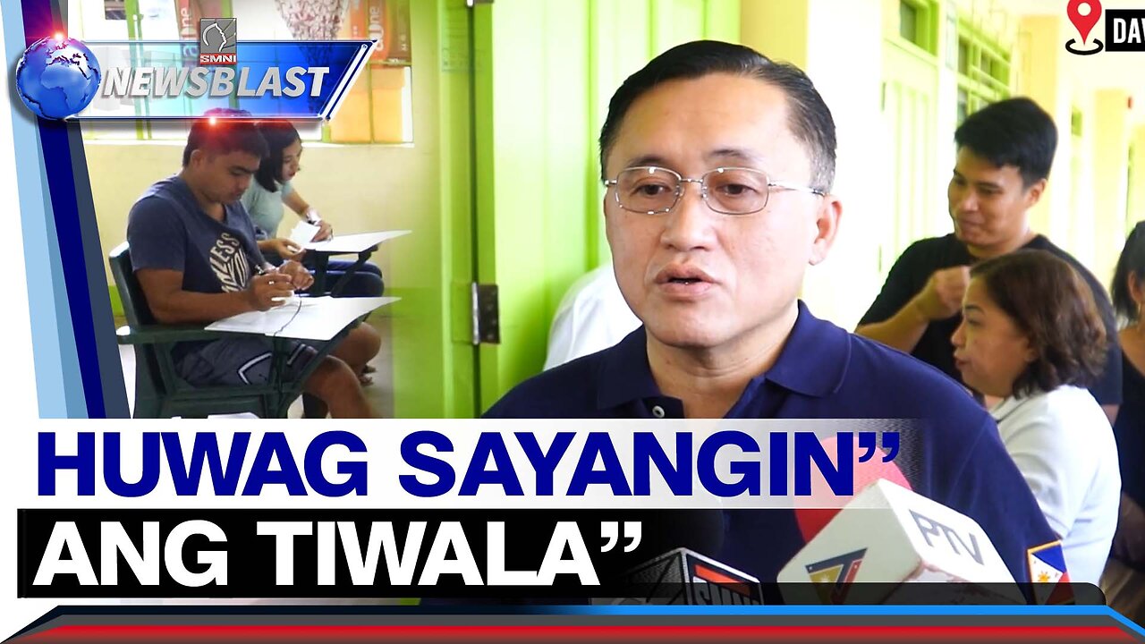 Ilang personalidad, bumoto para sa brgy. & SK polls sa Davao City