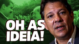 Haddad defende INFLAÇÃO DE 1000% para o BRASIL