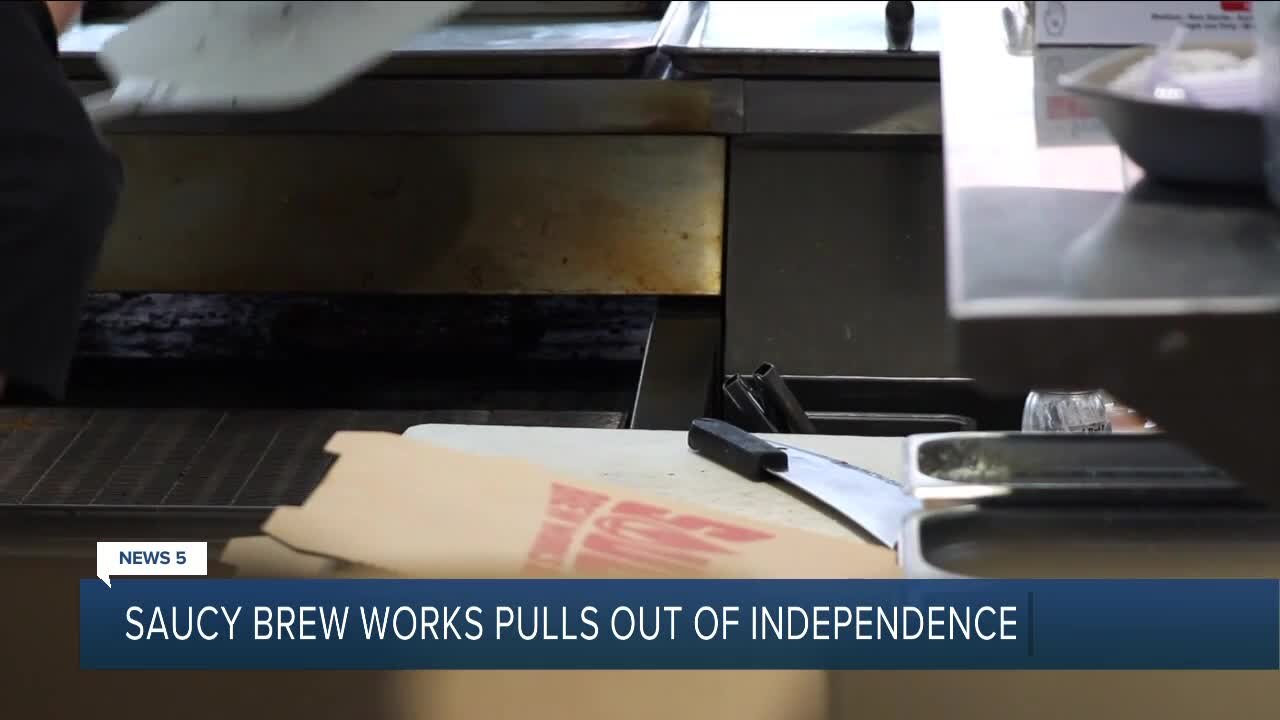 Saucy Brew Works halts Independence expansion project,