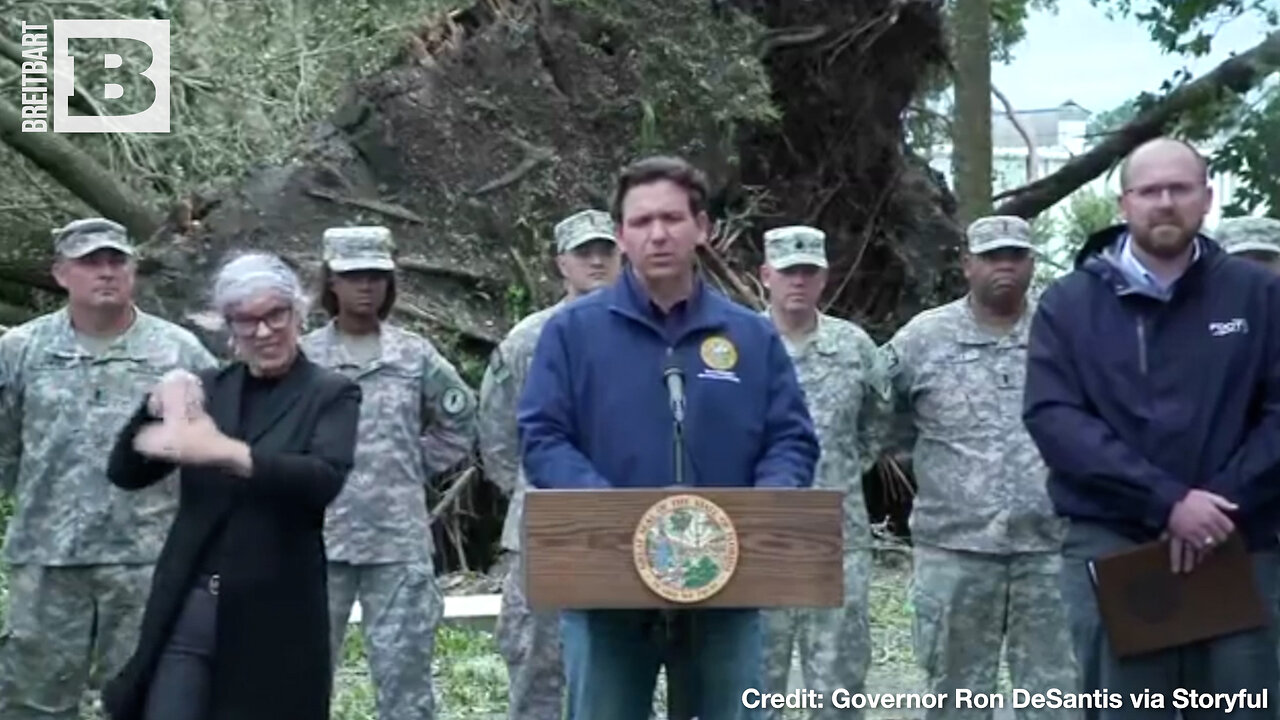 "You Loot, We Shoot!" DeSantis Warns Criminals in Hurricane Idalia's Wake