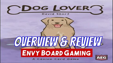 Dog Lover Board Game Overview & Review