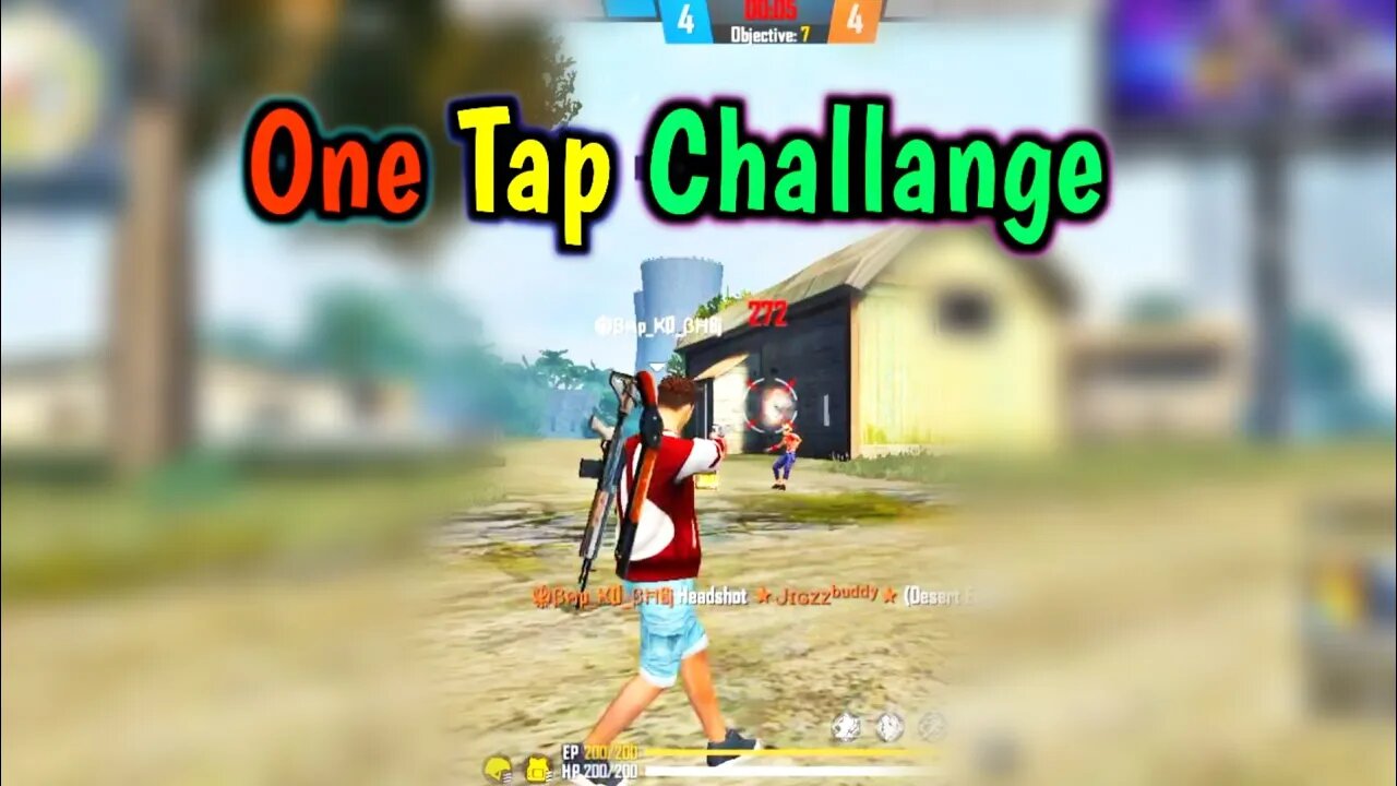 One Tap Challange - Rock Munna Gaming #shorts