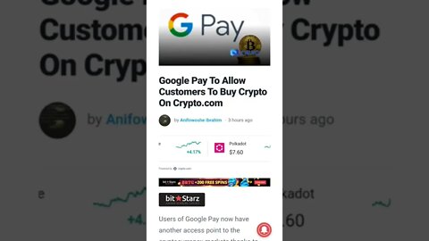 Google Pay To Allow Customers To Buy Crypto #cryptomash #cryptonews #AnsirAli #viralvideo2022