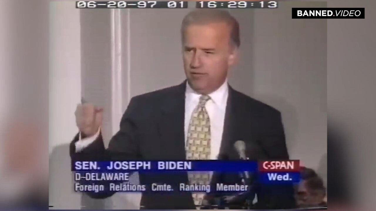 Biden Predicted NATO Expanison Would Drive Russia Into Alliance With China and Iran Back In 97'