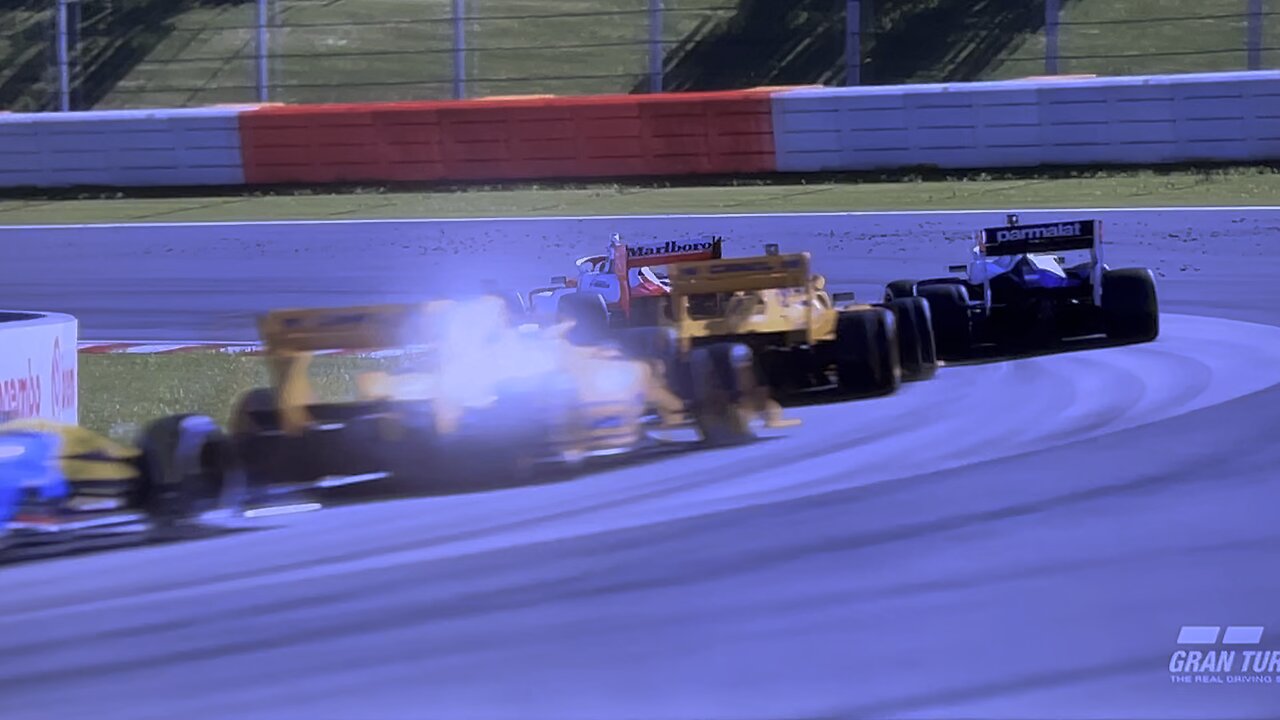 Senna on the track…..fast as usual!!!!