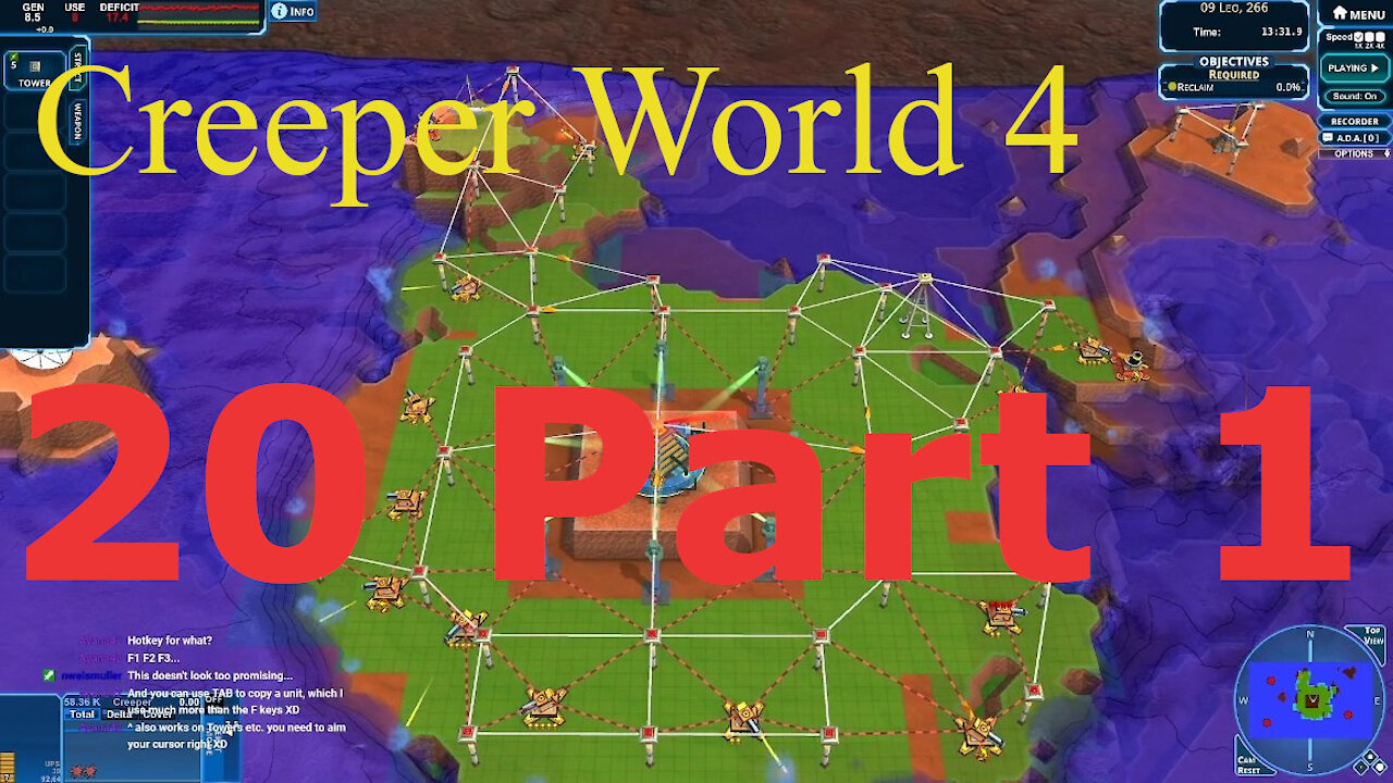 Let's Play Creeper World 4. Episode 20 [Founders] Part 1/2