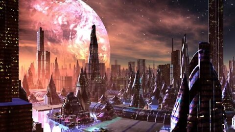 12 Dimension Sun/ Alien Light Cities Arcturian Channeling