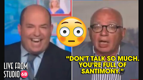 Bet Brian Stelter Didn't Expect This to Happen On His Own Show!! (Roasted)