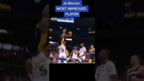 Ja Morant MIP AWARD