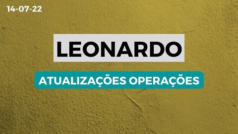 LEONARDO Atualizações Operações