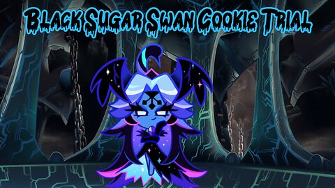 Black Sugar Swan Cookie Trial