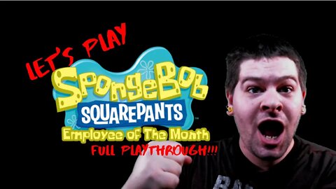 Let's Play - SpongeBob Square Pants - Employee of The Month (Full Playthrough)