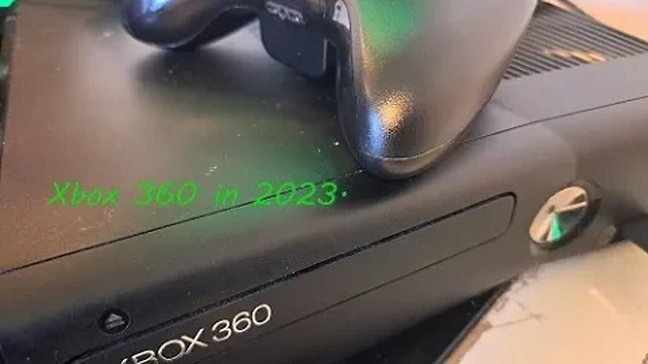 What its like to own an Xbox 360 in 2023.