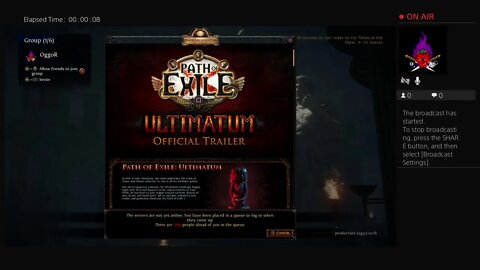 P.o.E pre-stream info