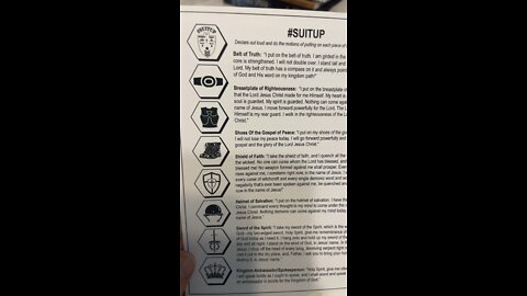 Suit Up and Take Authority in JESUS