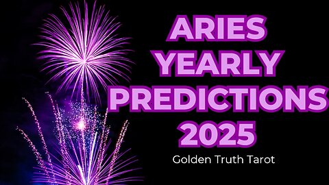 Aries yearly predictions 2025. #aries #horoscope #astrology #foryou #fyp #2025 #tarot #predictions