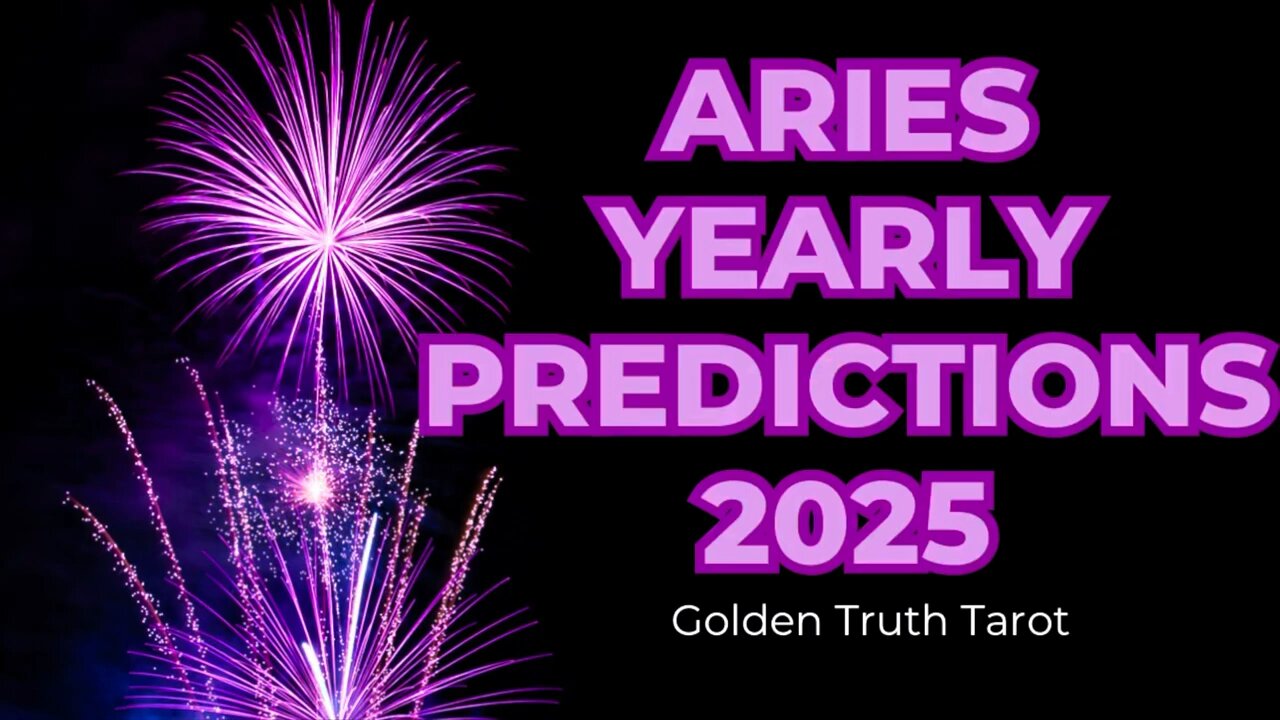 Aries yearly predictions 2025. #aries #horoscope #astrology #foryou #fyp #2025 #tarot #predictions