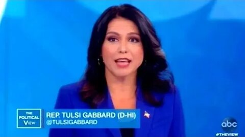 Tulsi Gabbard "Our Party Used To Be The PEACE Party! What Happened To That?"