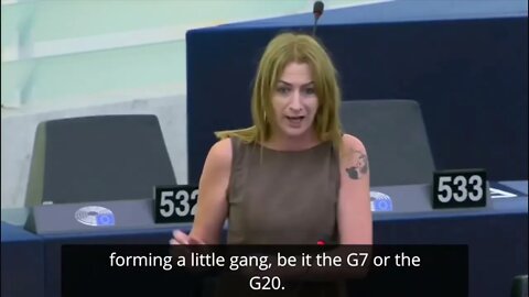 MEP Clare Daly Exposes the Globalists' Ploy, Preaching 'Multilateralism' to Push Their AgendaCome