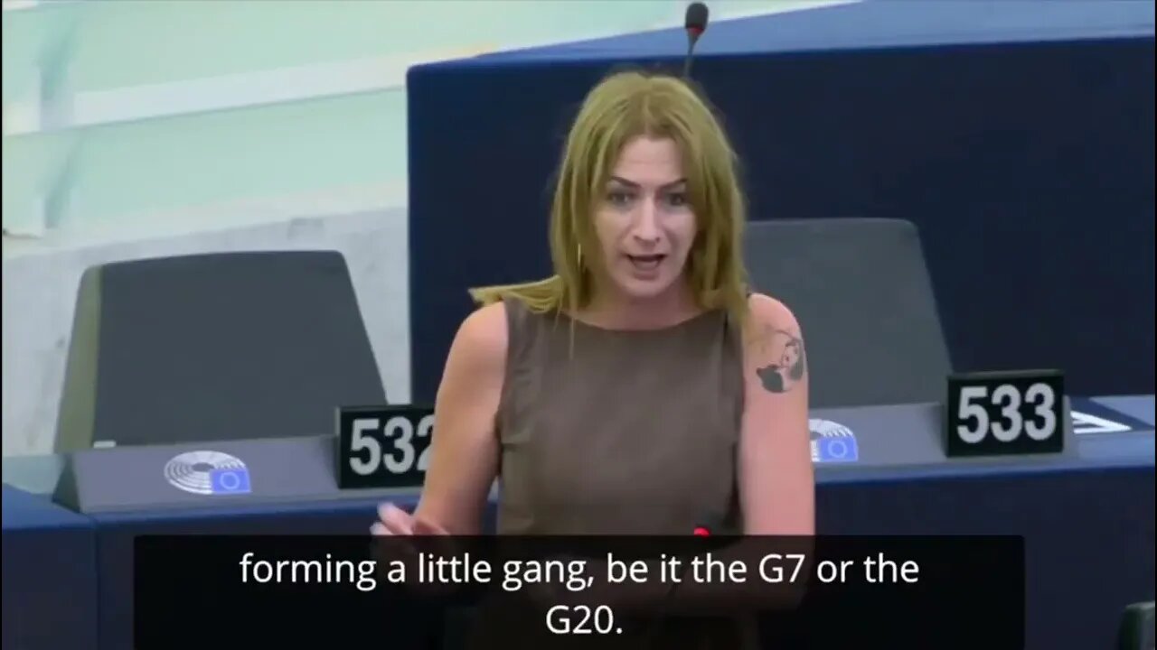 MEP Clare Daly Exposes the Globalists' Ploy, Preaching 'Multilateralism' to Push Their AgendaCome