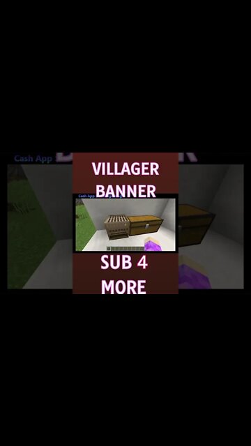 Minecraft: Villager Banner