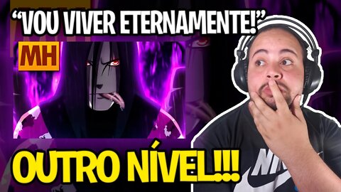 REACT Tipo Orochimaru 🐍 (Naruto) | Style Trap | Prod. Sidney Scaccio | MHRAP