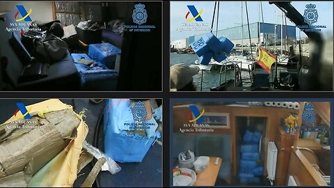 Spain Seizes 4.4 Tons of Hashish From British Boat Crew