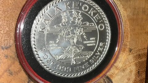 An Amazing New Silver Round From A Brand New Mint In Hawaii