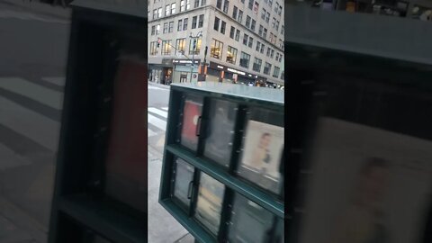 East 40th Street and Lexington Avenue in New York City 2021.