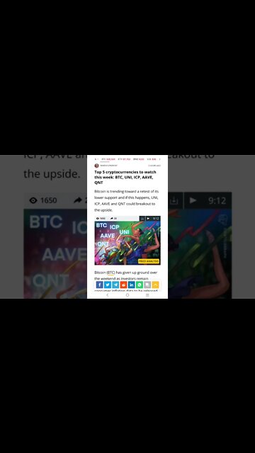 Top 5 cryptocurrencies to watch 2022 #cryptomash #cryptomashnews #cryptonews #viralvideo2022