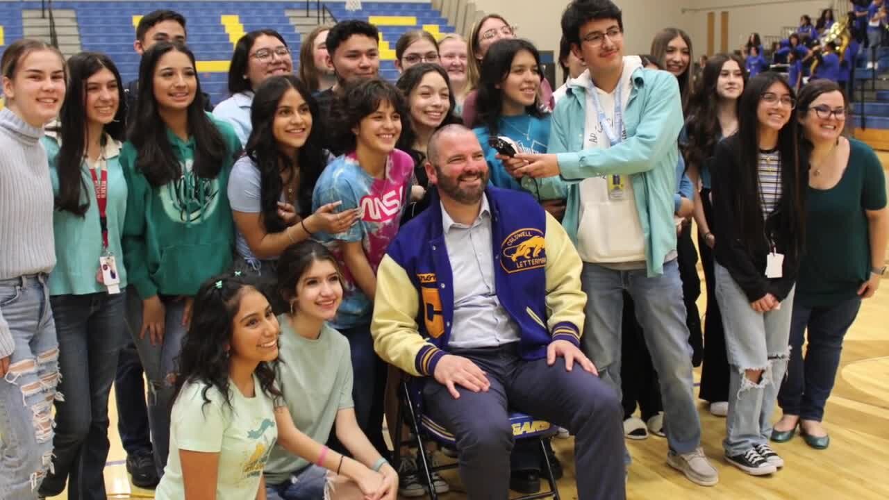 Caldwell High School student council has been awarded the 2023 National Council of Excellence