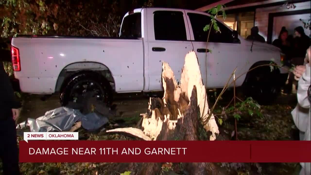 East Tulsa residents describe tornado-warned storm experience
