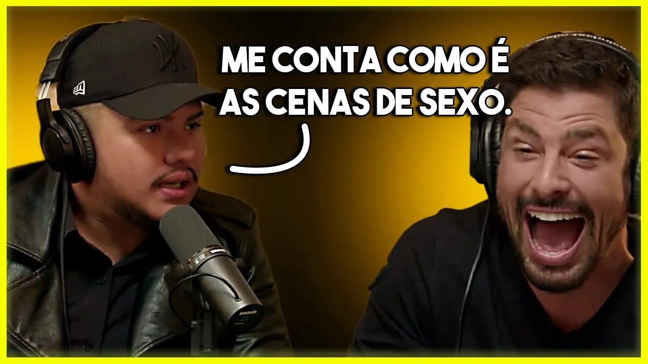 Cena de S3xo em Novelas Cauã Reymond Como Funciona #cauareymond #podpah
