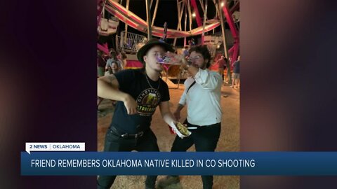 Friend remembers Oklahoma native killed in Co. shooting