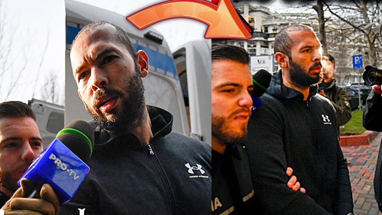 Andrew Tate claims case file is 'empty' as he's taken for further questioning in Romania
