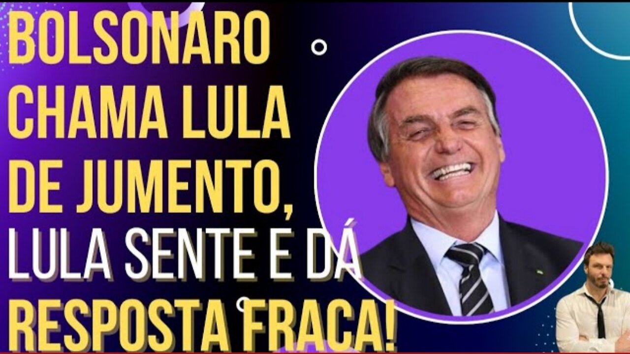 In Brazil, Bolsonaro calls Lula a donkey, Lula gives a weak answer! by HiLuiz
