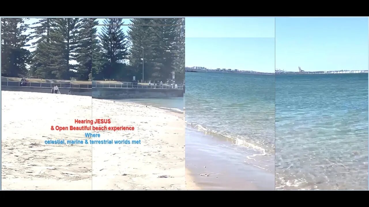Ps Suzy Antoun-Hearing Jesus open beach experience-Where celestial, marine & terrestrial worlds met