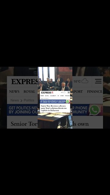 Brexiteer Blasts BENT Move