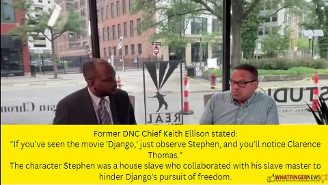 "If you've seen the movie 'Django,' just observe Stephen, and you'll notice Clarence Thomas."