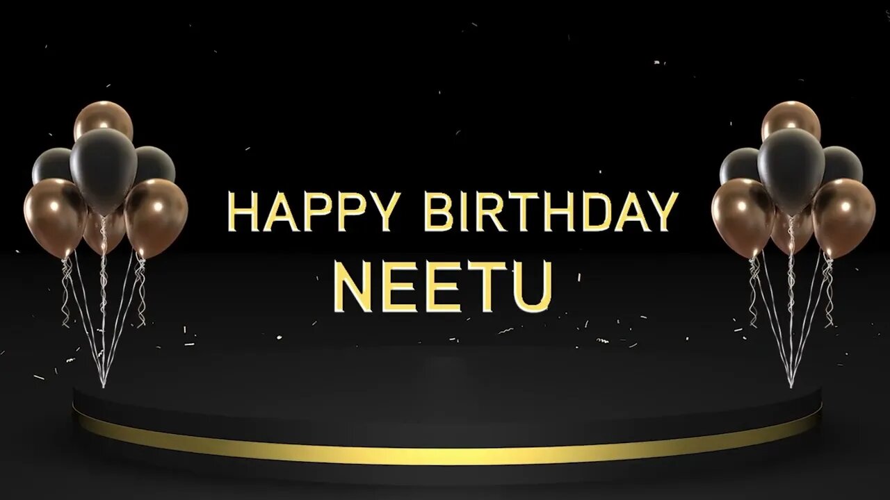 Wish you a very Happy Birthday Neetu