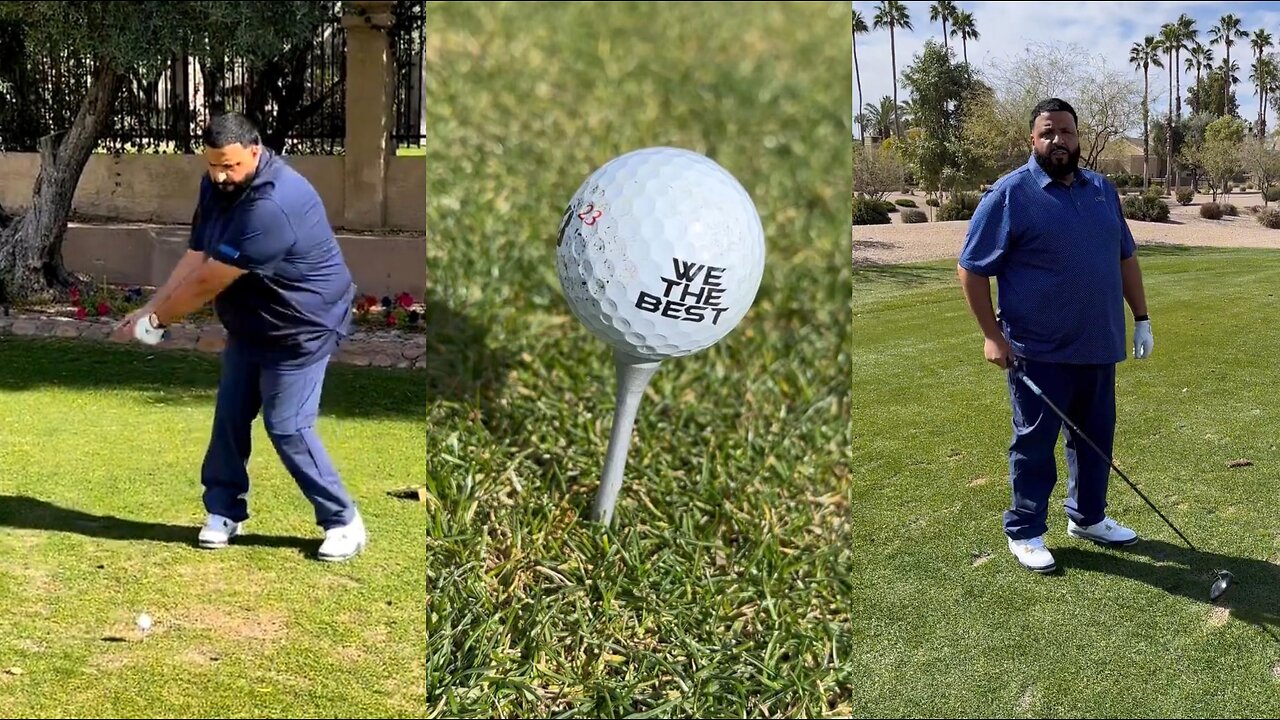 DJ Khaled Wants to Be a Golfing Legend: His Journey from Average to Great