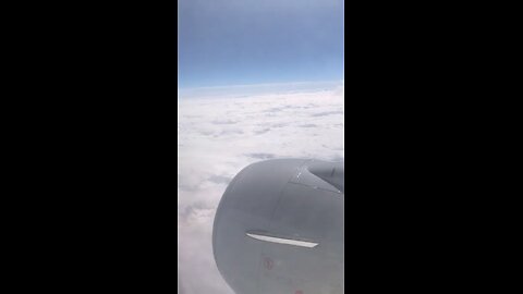 Beijing to Japan Flying mood from Open Sky