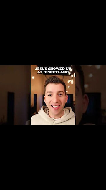 JESUS SHOWED UP AT DISNEYLAND