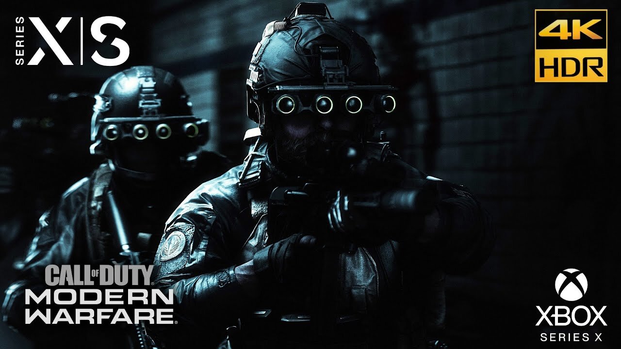 Call of Duty: Modern Warfare [Xbox Series X 4K HDR 60FPS] Going Dark Realism Gameplay
