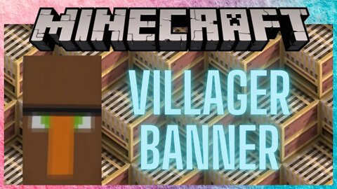 Minecraft: Villager Banner